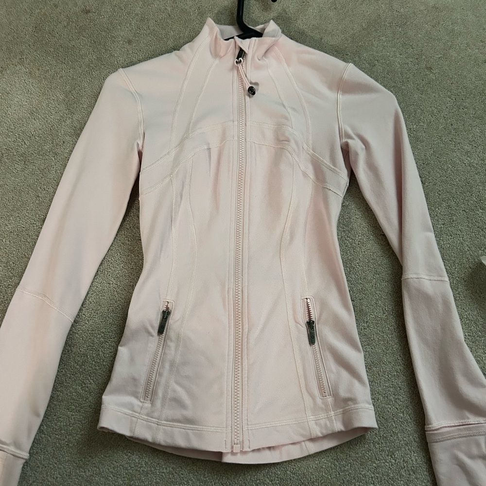 Pink lululemon align jacket